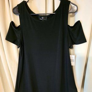 Pink & Black Swing Dress